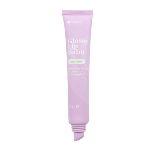 Priceline Glossy Lip Balm Coconut 15mL 椰香润唇膏 澳洲代购