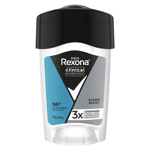 Rexona Men Protection Antiperspirant Cream Stick Clean Scent