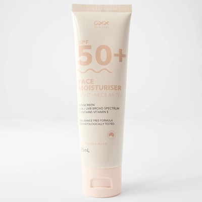 OXX Skincare SPF 50+ Face Moisturiser and Sunscreen 75ml防晒