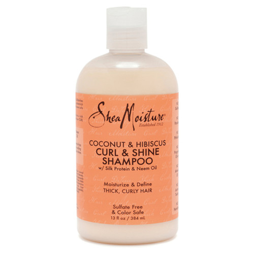 SheaMoisture Coconut & Hibiscus Shampoo洗发水护发素澳洲384mL