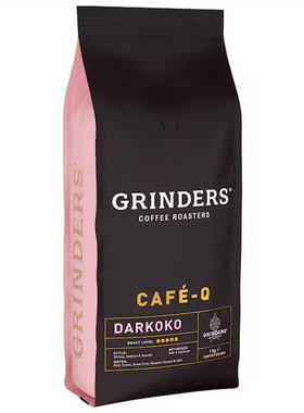 Grinders Cafe Q Darkoko Coffee Beans 1kg 咖啡豆 澳洲代购