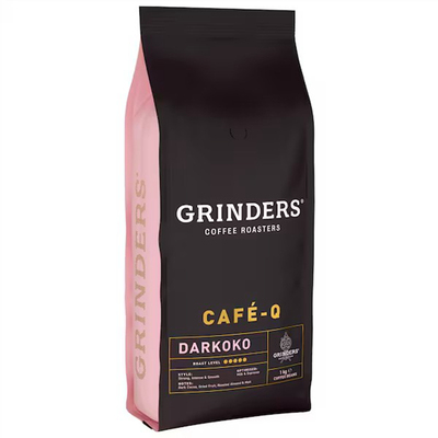 Grinders Cafe Q Darkoko Coffee Beans 1kg 咖啡豆 澳洲代购
