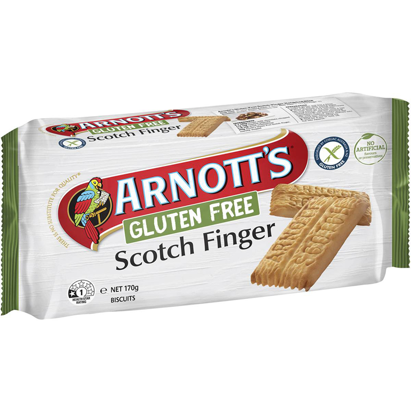 Arnott's Gluten Free Scotch Finger Biscuits 170g饼干澳洲代购 零食/坚果/特产 酥性饼干 原图主图