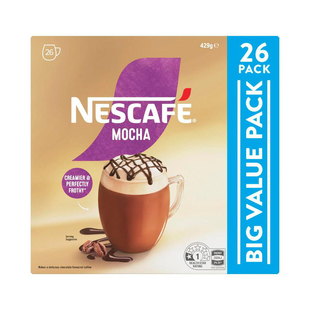 Nescafe Mocha Coffee Sachets 26 Pack 摩卡速溶咖啡 澳洲代购