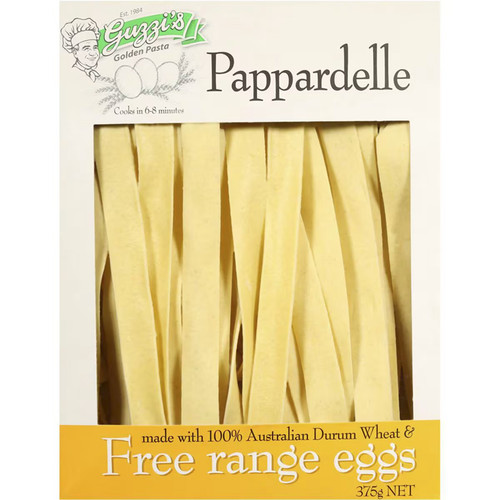 Guzzi's Pappardelle 375g意大利宽面 意面儿童宝宝辅食 澳洲代购