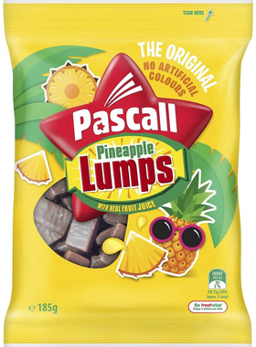 Pascall Pineapple Lumps Chocolate Candy 凤梨巧克力糖果 185g