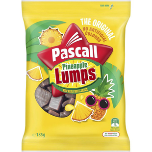 Pascall Pineapple Lumps Chocolate Candy 凤梨巧克力糖果 185g
