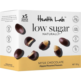 Health Lab Low Sugar Mylk Chocolate Dipped Roasted Peanuts
