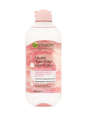 Garnier SkinActive Micellar Rose Cleansing Water Clean 400ml
