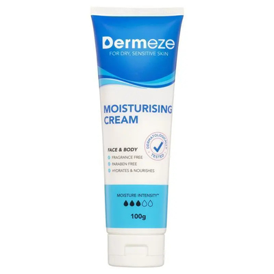 Dermeze moisturising cream  强力保湿霜乳适宜很干燥皮肤100g