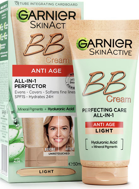Garnier Skin Active Bb Cream Antiage Light 50ml 浅色BB霜澳洲