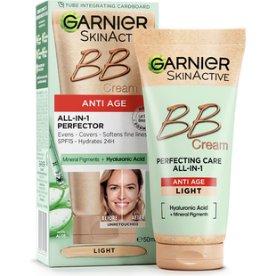 Garnier Skin Active Bb Cream Antiage Light 50ml 浅色BB霜澳洲