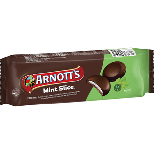 Arnott's Mint Slice Chocolate Biscuits 200g 薄荷巧克力饼干