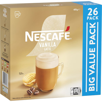 Nescafe香草拿铁速溶咖啡澳洲