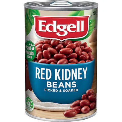 Edgell Red Kidney Beans Fibre Rich 400g 纤维红芸豆 澳洲代购