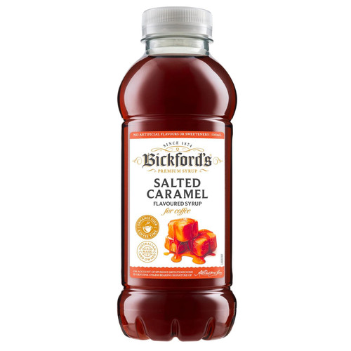 Bickford's Salted Caramel Syrup 500mL 焦糖糖浆 澳洲代购