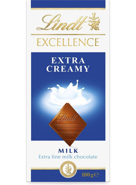 Lindt Excellence Extra Creamy Milk Chocolate 100g 牛奶巧克力