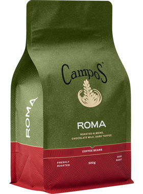 Campos Roma Coffee Beans 500g 咖啡豆 澳洲代购