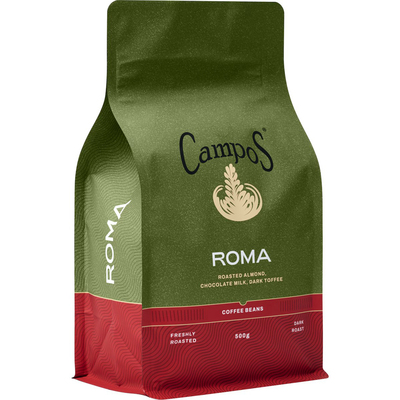Campos Roma Coffee Beans 500g 咖啡豆 澳洲代购