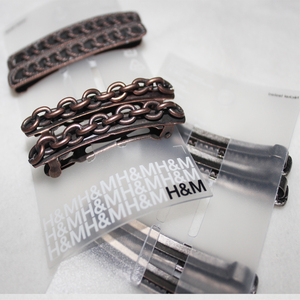 欧美装饰品饰品发  2对装链条复古发夹弹簧发饰 女 0413