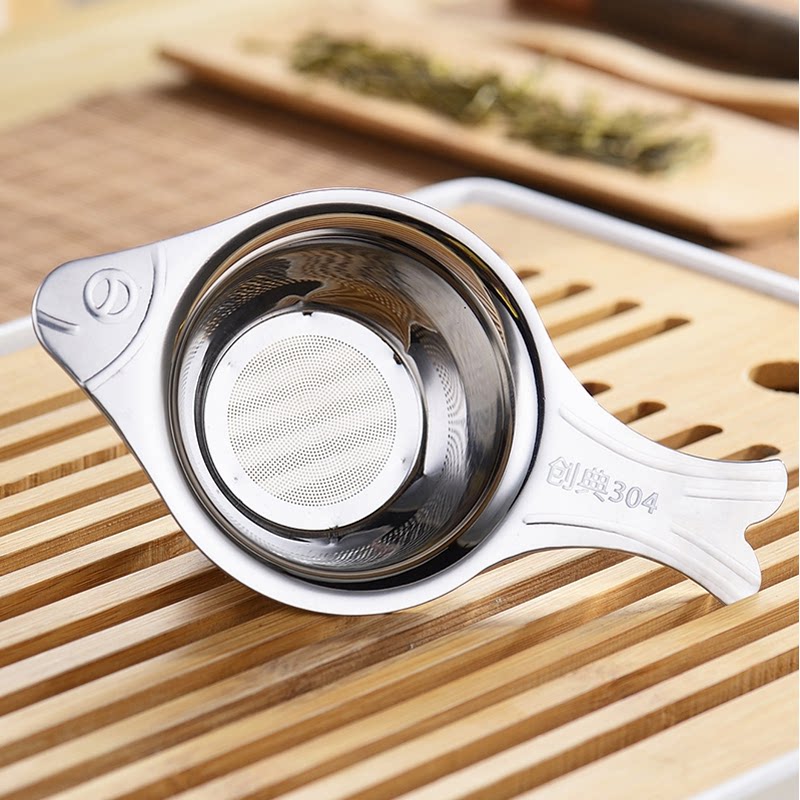 茶漏茶滤器泡茶茶叶水过滤器网304不锈钢食品级茶隔茶具茶道配件