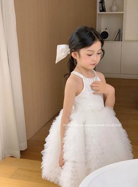 版型超好！天鹅裙公主裙女童礼服