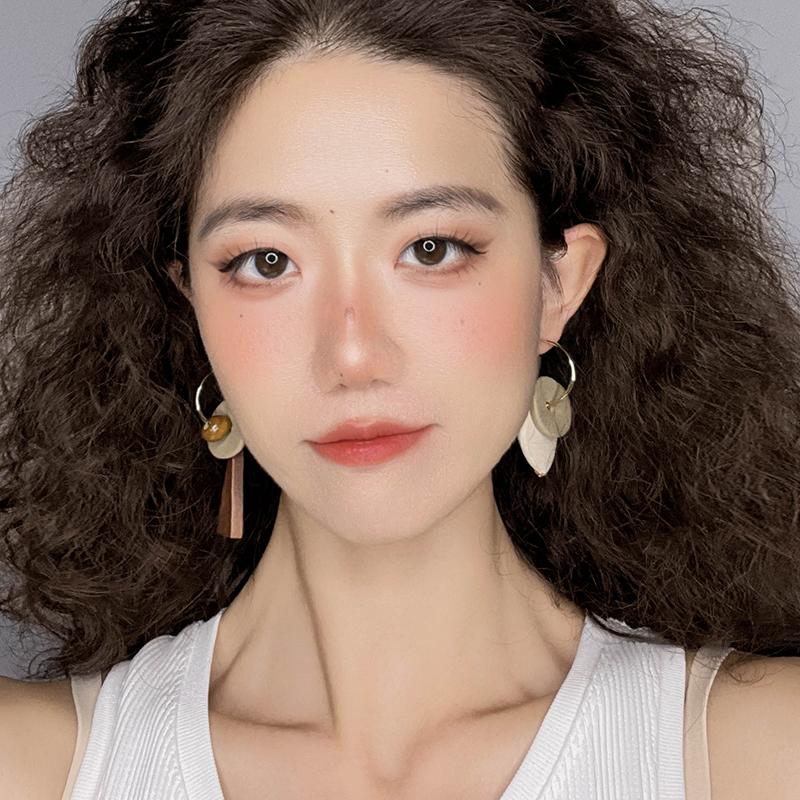 新品复古耳饰个性设计时髦流苏