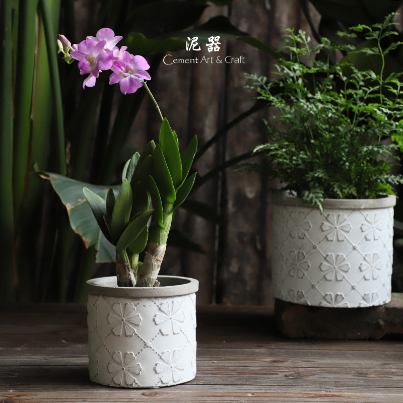 ins北欧风格盆栽多肉绿植摆件