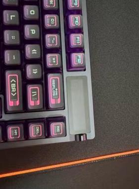 适用华硕ROG夜魔键盘 Extreme贴膜玩家国度夜魔机械小窗屏保护膜华硕键盘小屏幕膜75无线机械非钢化膜防爆