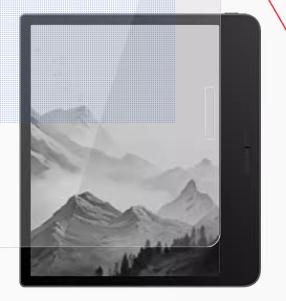 适用小米电纸书7英寸（XMDZS070SL）钢化膜屏幕贴膜保护膜软膜高清膜防刮膜