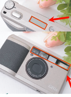 适用理光GR1S相机贴膜是红色箭头地方钢化膜防爆膜护眼膜屏幕保护膜软膜防刮高清膜