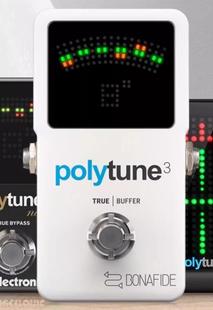 适用TC Electronic PolyTune 2 3 Clip电吉他贝司调音单块校音效果器PolyTune 3 mini注意钢化膜防爆膜护眼膜