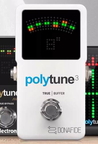 适用TC Electronic PolyTune 2 3 Clip电吉他贝司调音单块校音效果器PolyTune 3 mini注意钢化膜防爆膜护眼膜