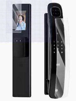 适用京东京造S2 Pro Max 掌静脉智能门锁钢化膜防爆膜护眼膜屏幕保护膜软膜防刮高清膜