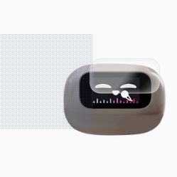 适用绿联HiTune S6  Magic 蓝牙耳机WS208钢化膜防爆膜护眼膜屏幕保护膜软膜防刮高清膜