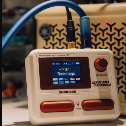 适用于SONICAKE电吉他综合效果器钢化膜防爆膜护眼膜屏幕保护膜软膜防刮高清膜