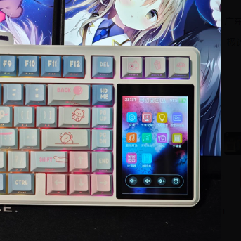 适用于狼蛛L99机械键盘钢化膜防爆膜护眼膜屏幕保护膜软膜防刮高清膜