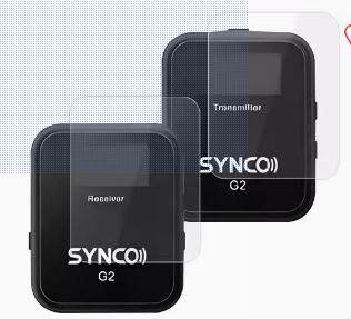 适用FENGKE奉科Synco G2(A2) 无线麦克风接收发射器钢化膜防爆膜护眼膜屏幕保护膜软膜防刮高清膜