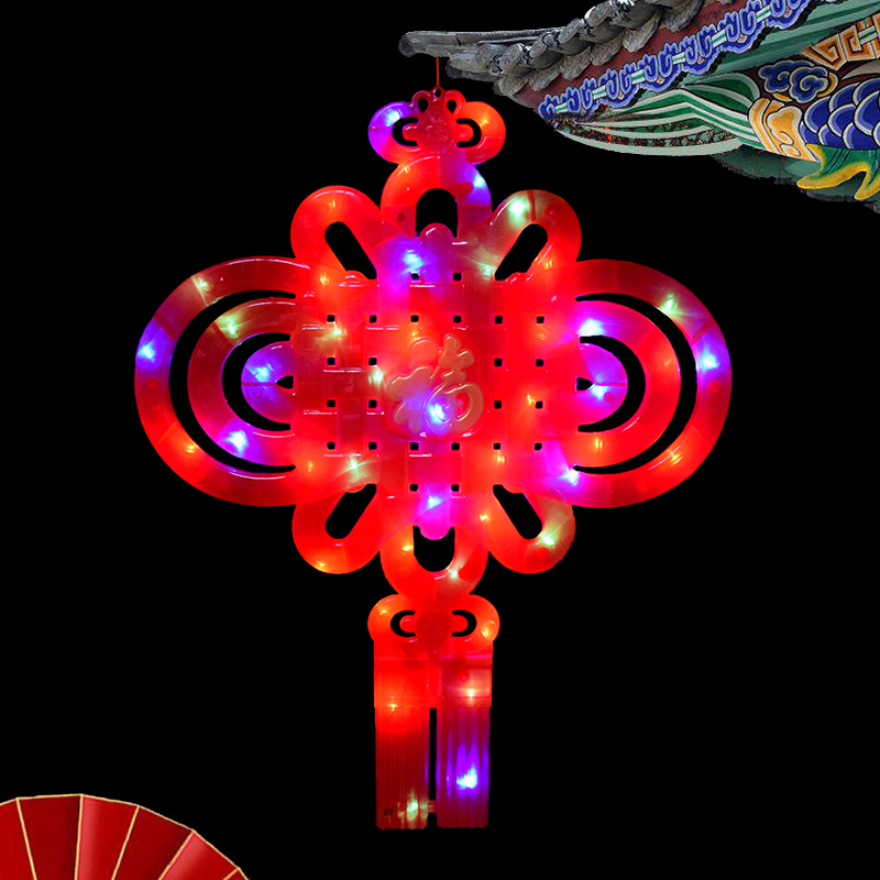 LED新年中国结家用过年彩灯