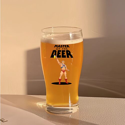 【酒的世界】原创啤酒杯家用玻璃酒杯酒馆创意精酿扎啤杯冷饮杯