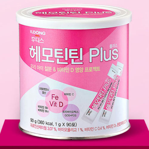 韩国直邮原装进口日东钙铁锌补铁