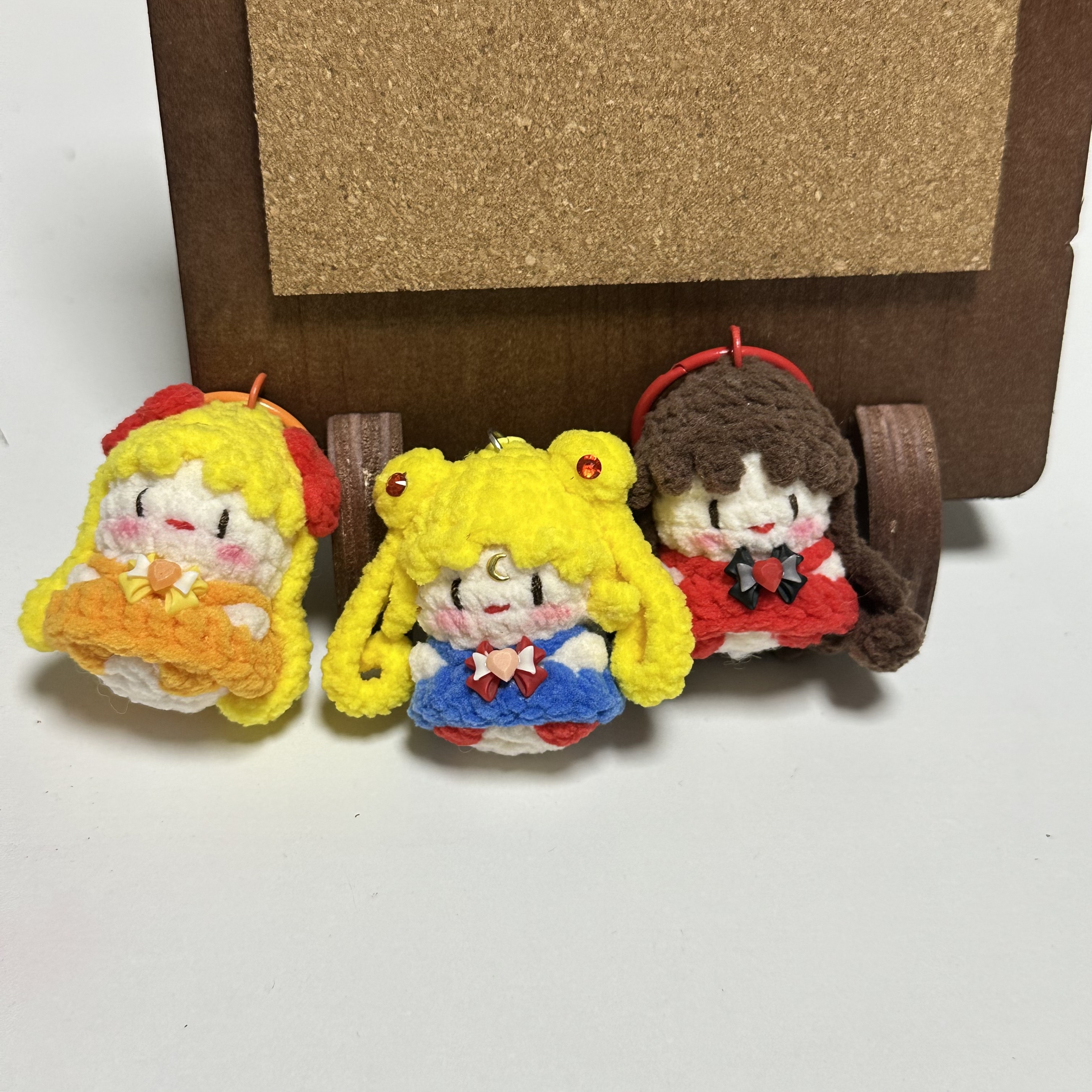 成品 美少女战士钩织挂件 手工包挂件
