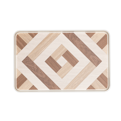 希尔托盘密胺家用长方形北欧