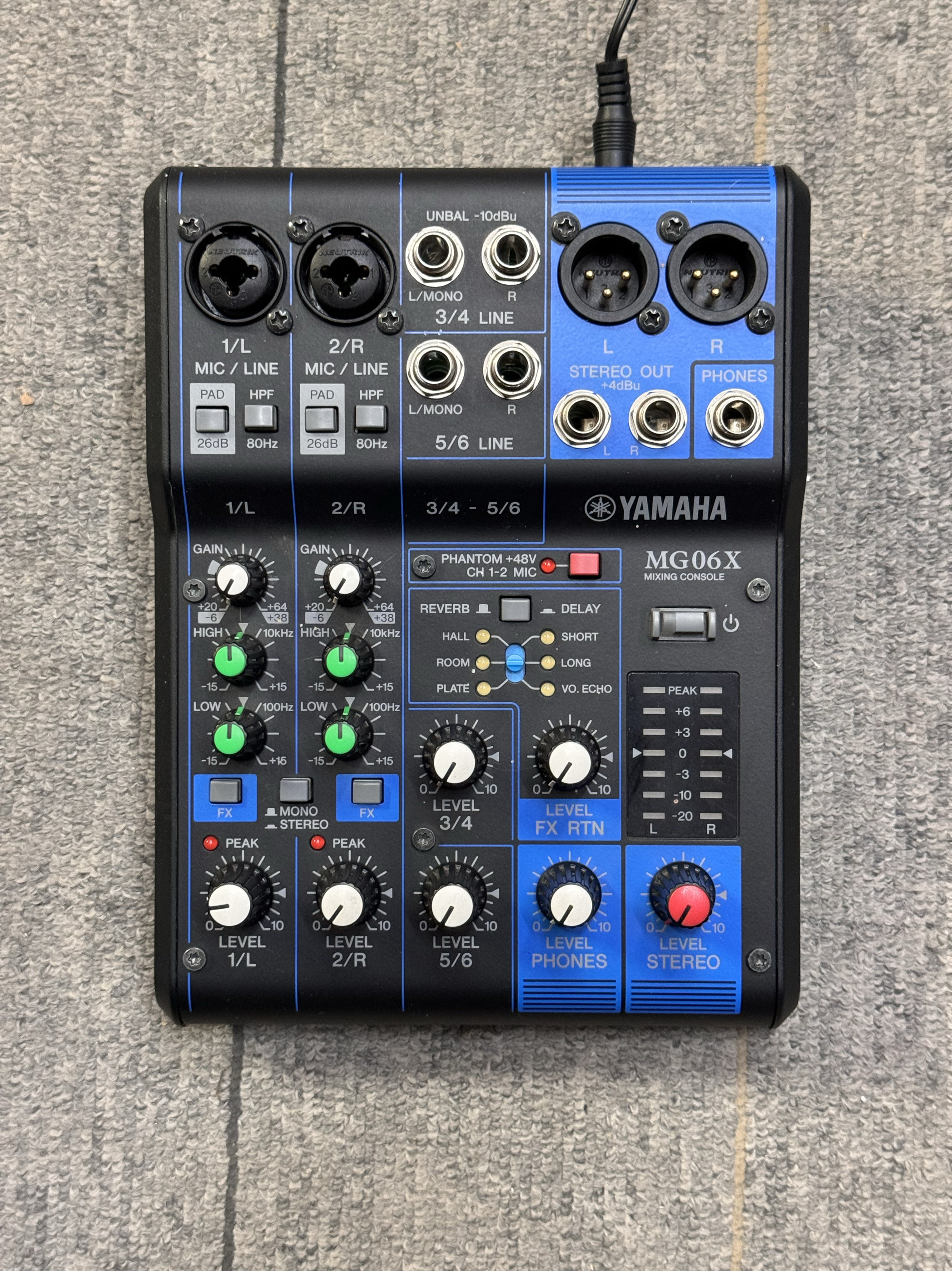 二手原装进口日本Yamaha/雅马哈 MG06X调音台