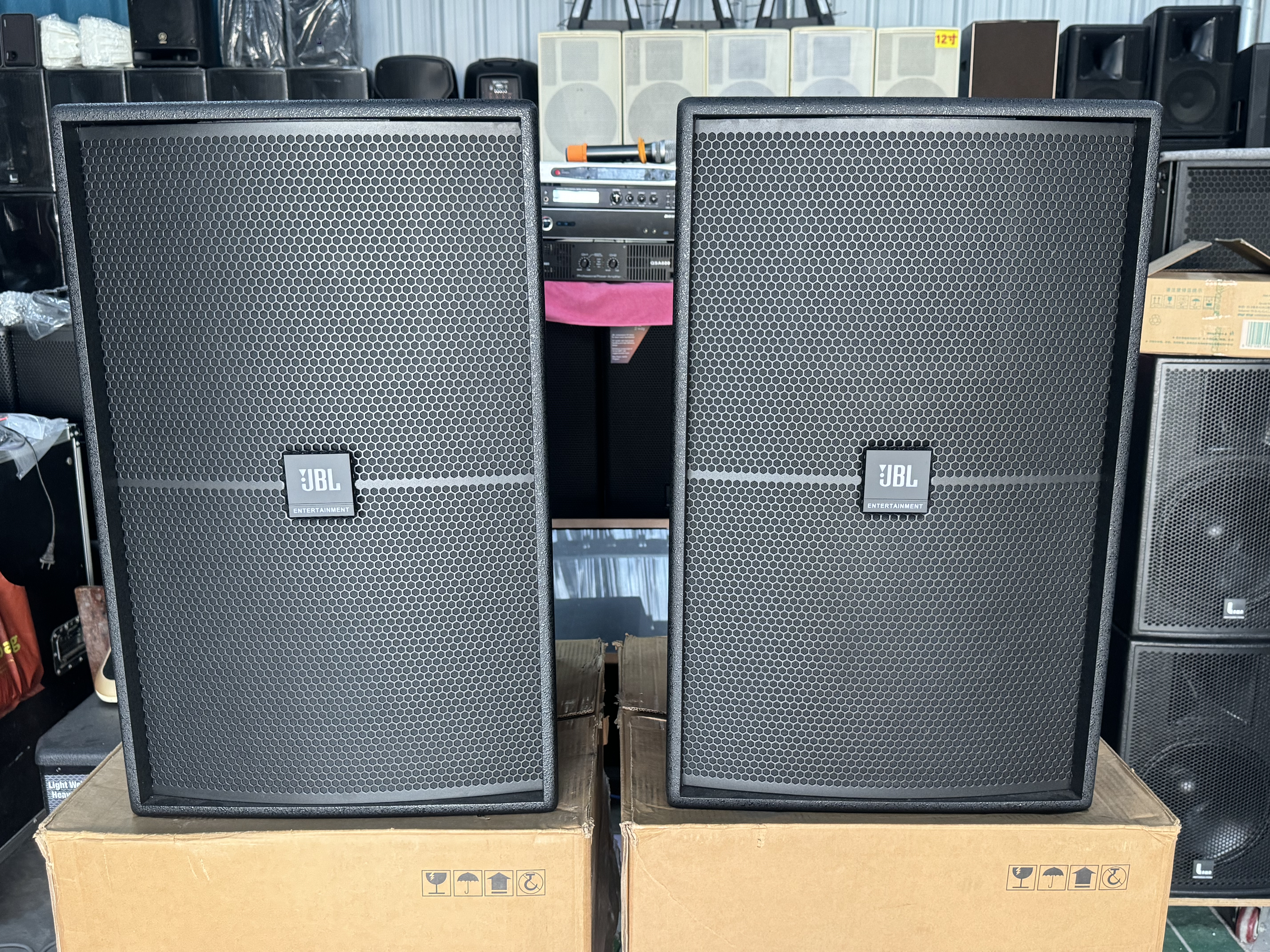 99新仅拆封JBL KP2015G2 15寸KTV舞台无源专业音箱一对