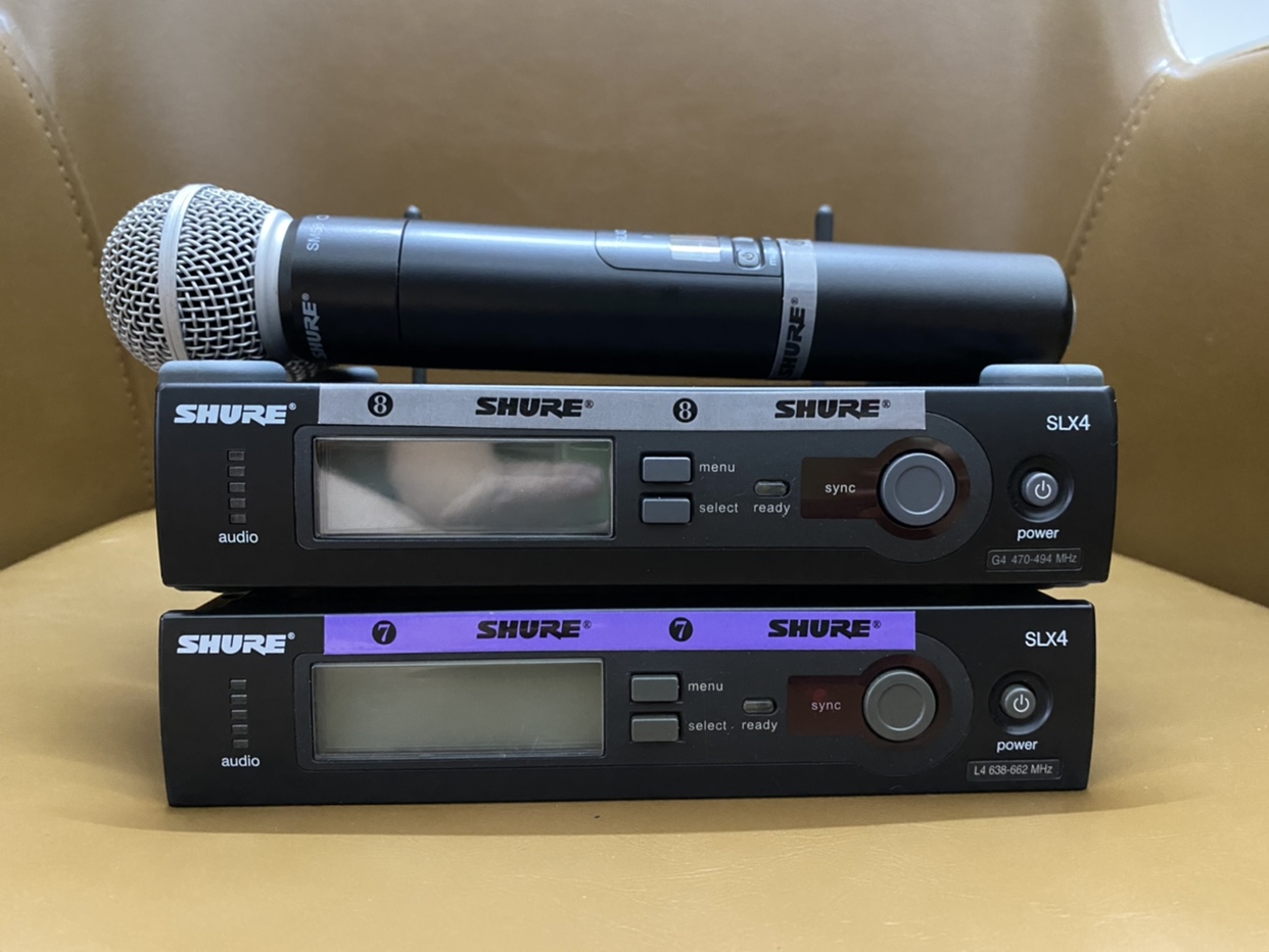 二手原装美国Shure舒尔 SLX24/SM58专业舞台演出酒吧无线话筒