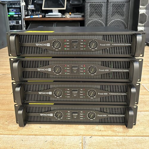 二手原装T.D唐龙太极 Focal-600专业舞台后级功放
