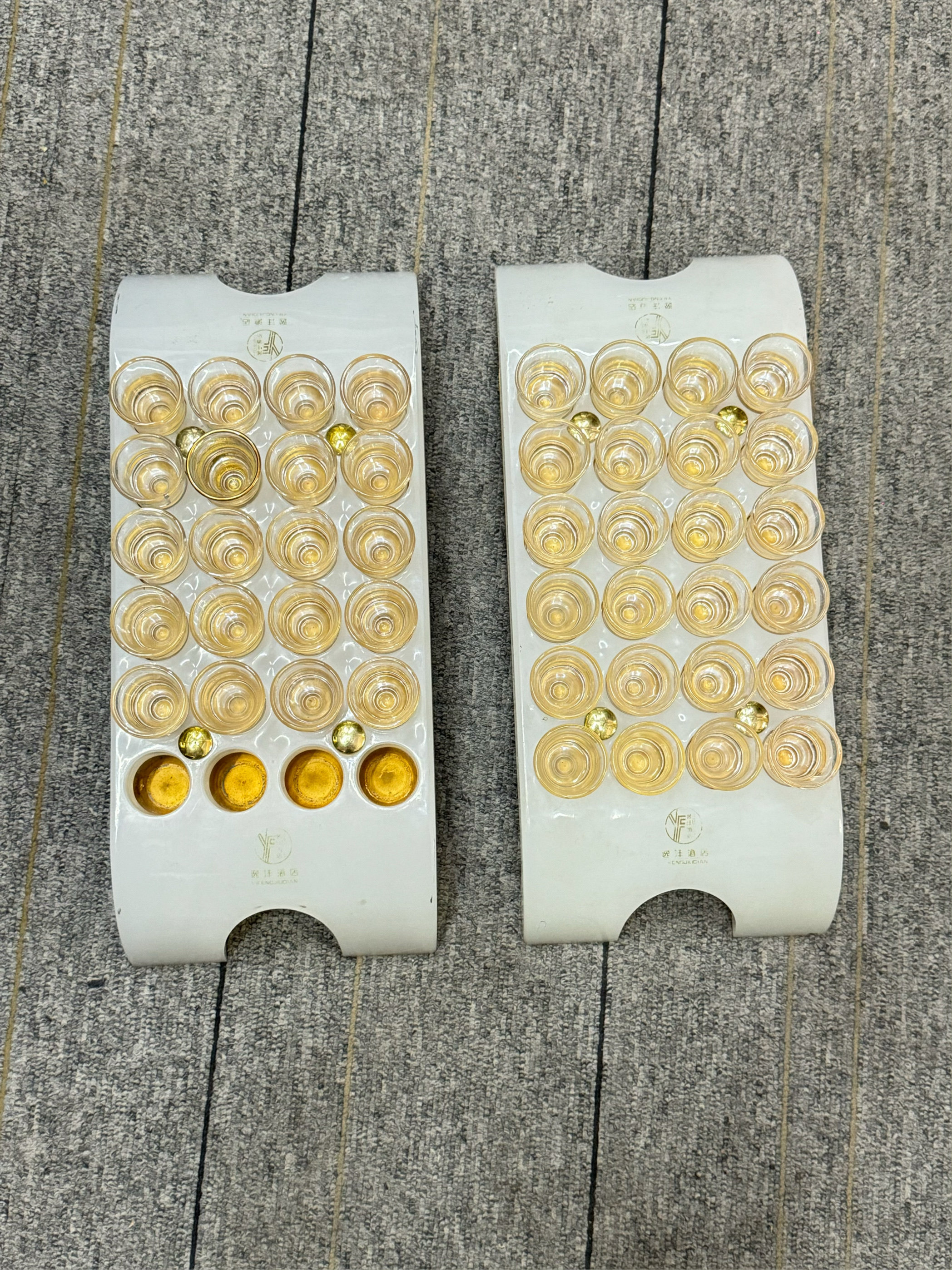 加厚亚克力子弹杯架 酒吧KTV摆台一口杯酒架啤酒杯架包厢台面杯托,餐饮具,白酒杯,淘宝优惠券,粉丝福利购,淘宝优惠卷