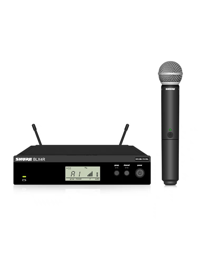 二手原装美国Shure/舒尔 BLX24R/SM58专业无线话筒直播麦克风