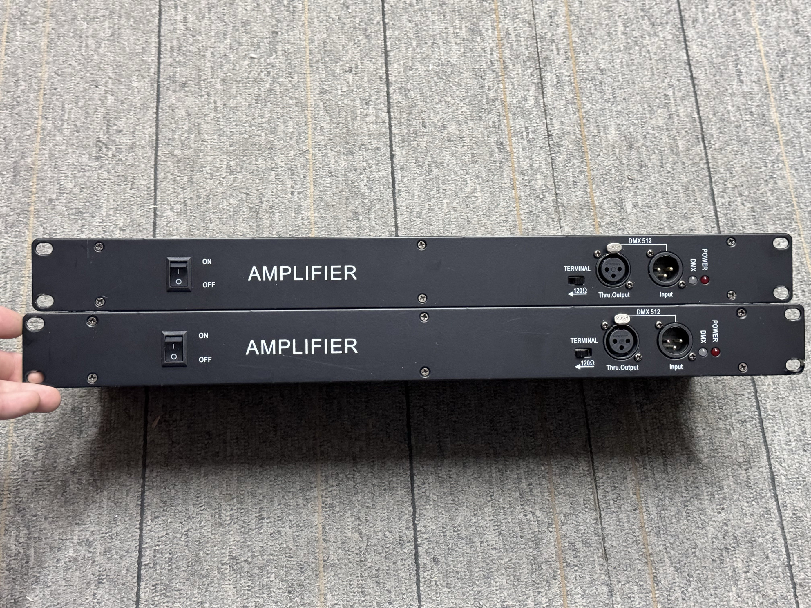 DMX512放大器光电隔离8路灯光信号分配器酒吧KTV舞台512信号加强